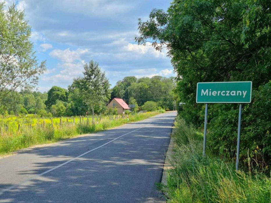 działka budowlana pod lasem