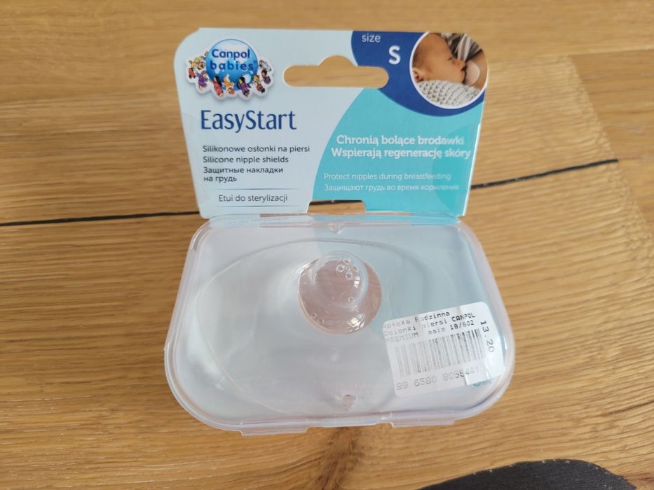 NOWE Osłonki na piersi Canpol babies S