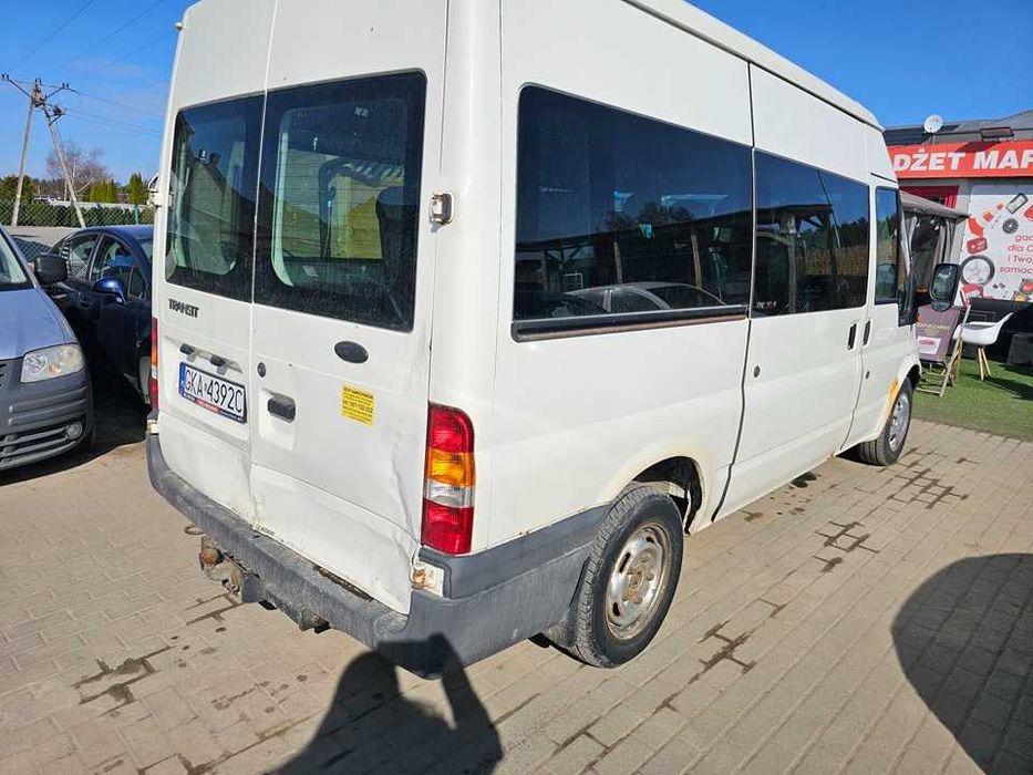 Ford Transit 2005r/pt do listopada/2.0diesel/86KM/9osobowy/1800kg hak
