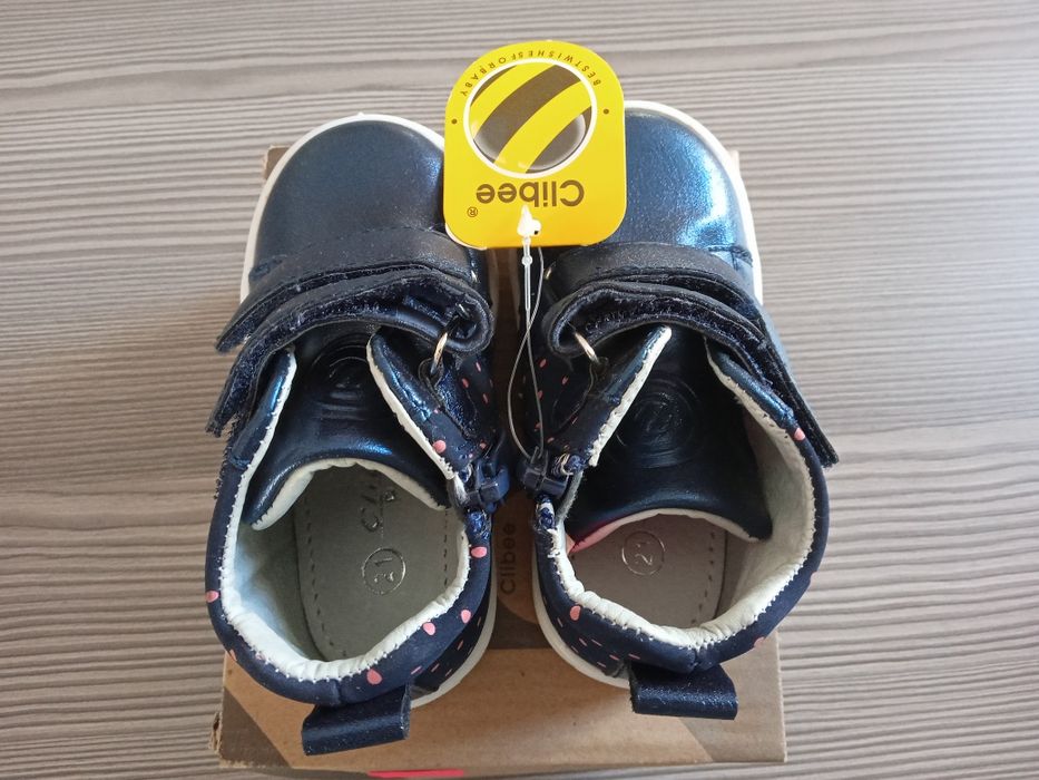 Buty trzewiki Clibee dziewczęce nowe r.21