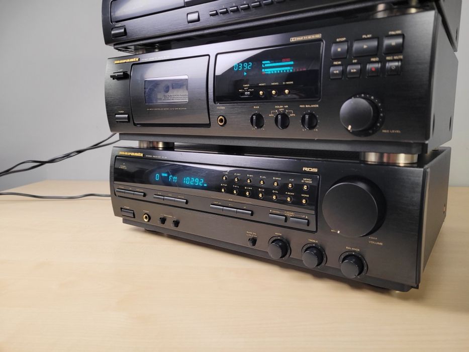 Zestaw Marantz – CD-43 + Magnetofon SD-53 +Amplituner SR-65 – wieża