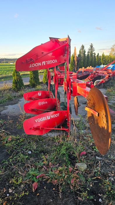 PŁUG obracany 3 -skibowy VOGEL NOOT XMS 950 Vario st. idealny dowóz