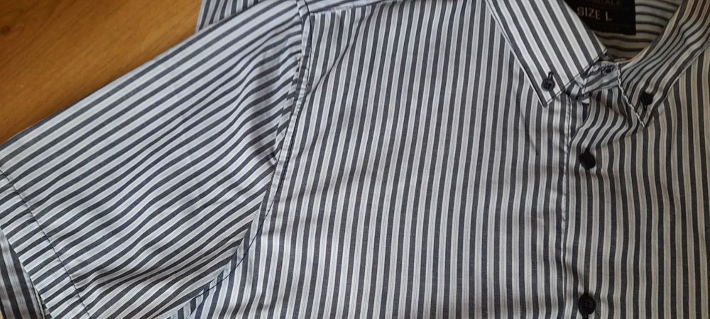 Koszula   w paski   Nowa     Jean Pascale    roz. L