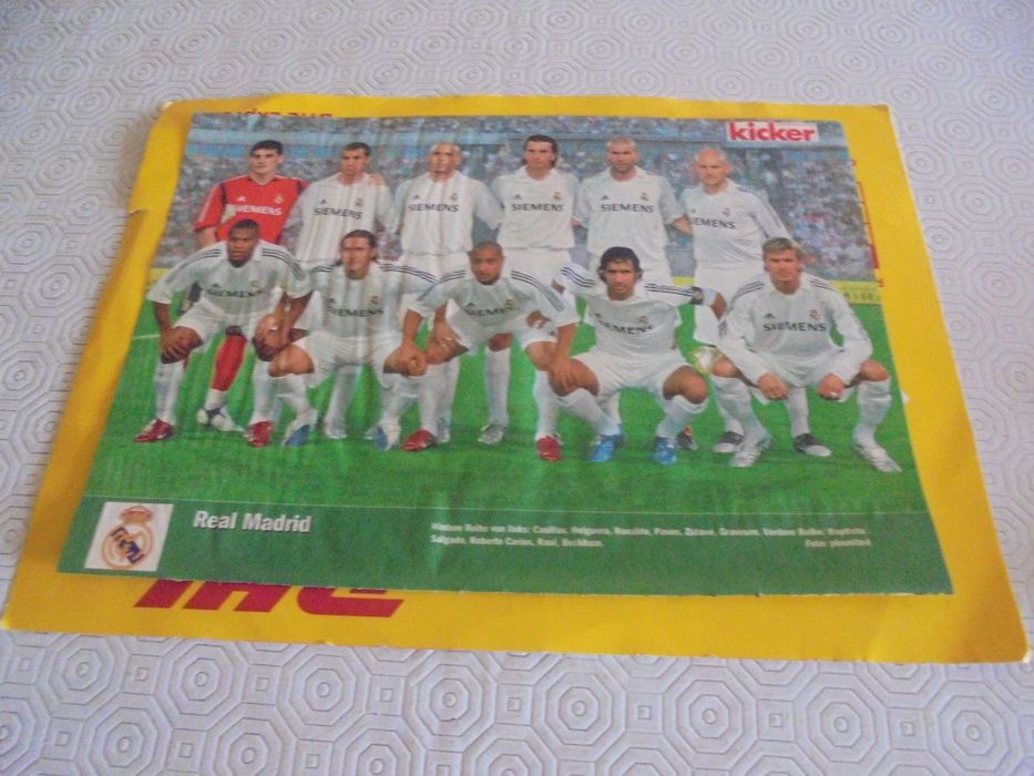 Posters de futebol da Champions League 2005-06