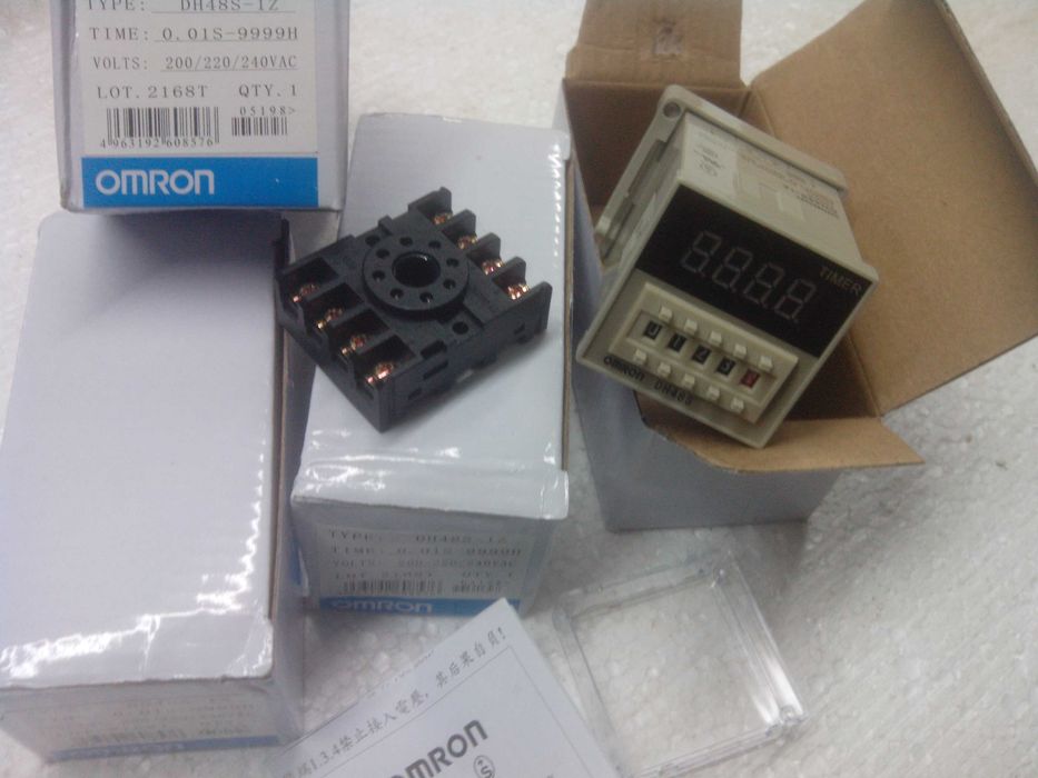 Реле времени DH48S-1Z, DH48S-S Omron 0,01с-9999ч