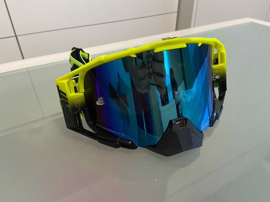 Gogle LEATT Velocity 6.5 mx new (cross,quad,enduro,mtb,dh, ski)