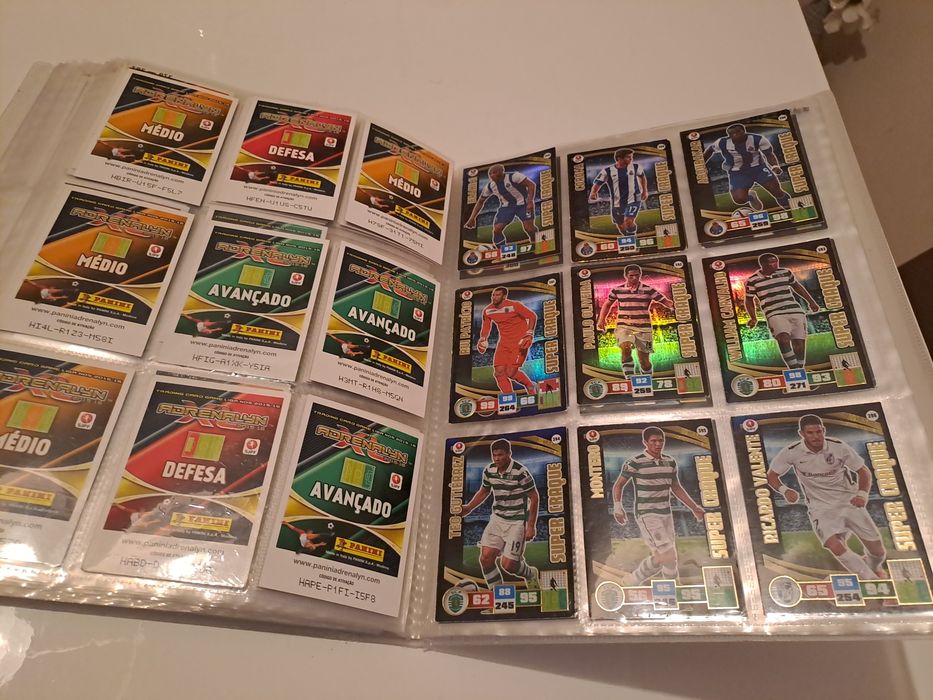Caderneta de Cards Liga Portuguesa 2015-16 nova e completa