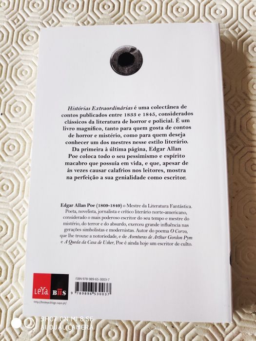 NOVO "Histórias extraordinárias" de Edgar Allan Poe