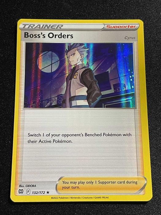 Carta Pokémon Boss's orders 132/172 Brilliant Stars
