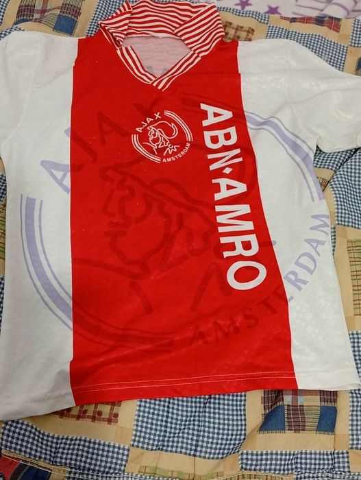 Equipamento Jogador Kluivert do Ajax tamanho XL
