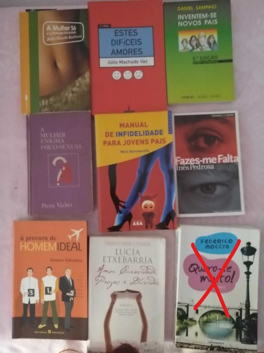 Livros atuais vários