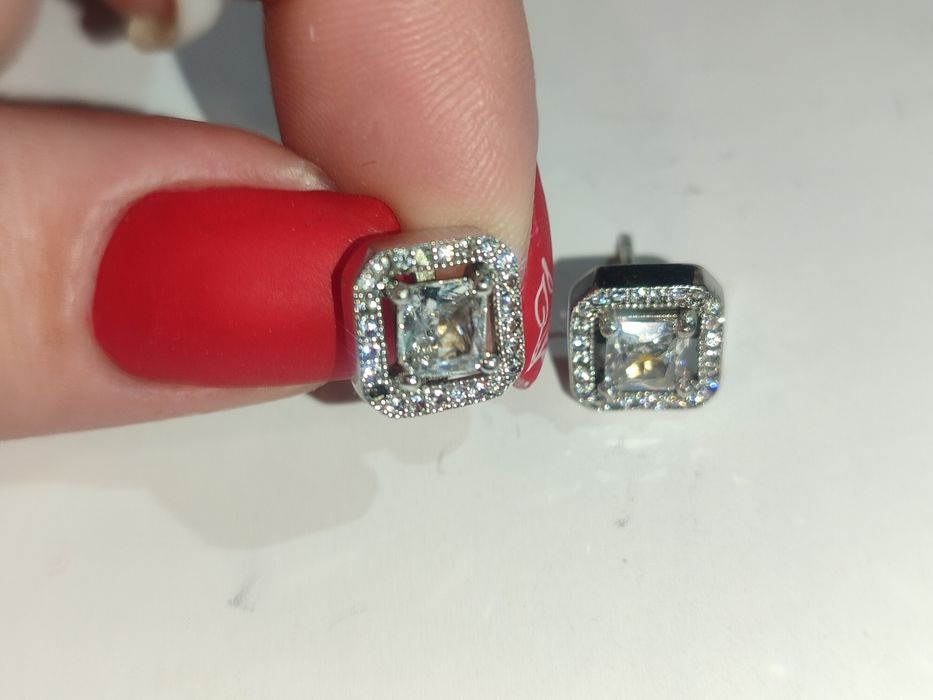Серебряные серьги 925проба