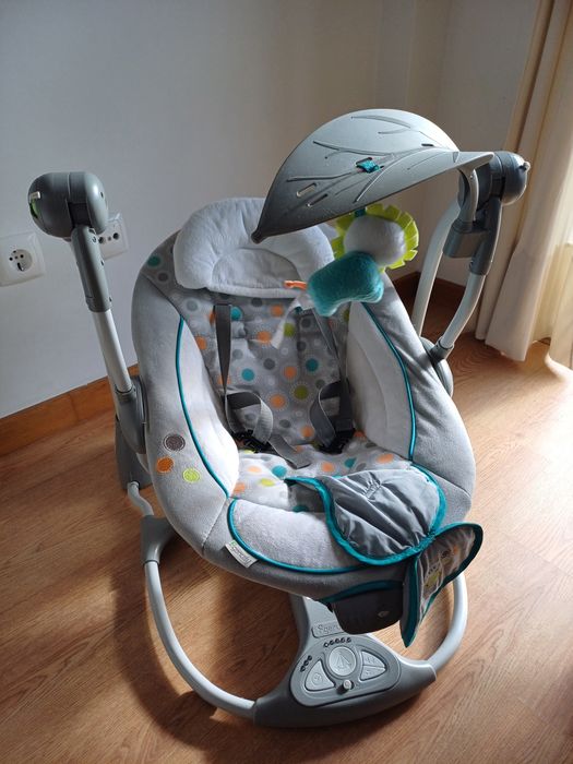 Baloiço automático Ingenuity para bebé – 5 velocidades e música