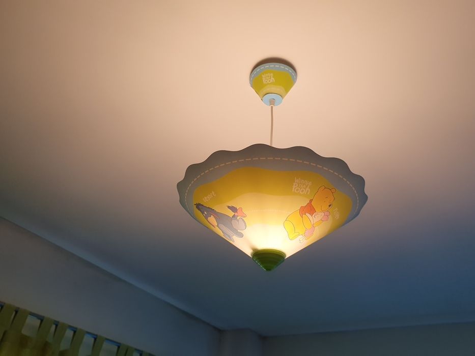 Candeeiro de tecto Winnie the Pooh - candeeiro quarto criança