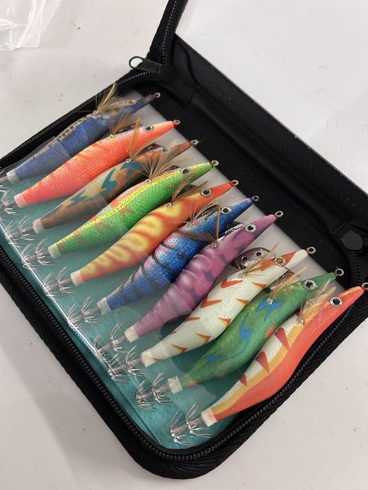 Pesca de chocos e polvos