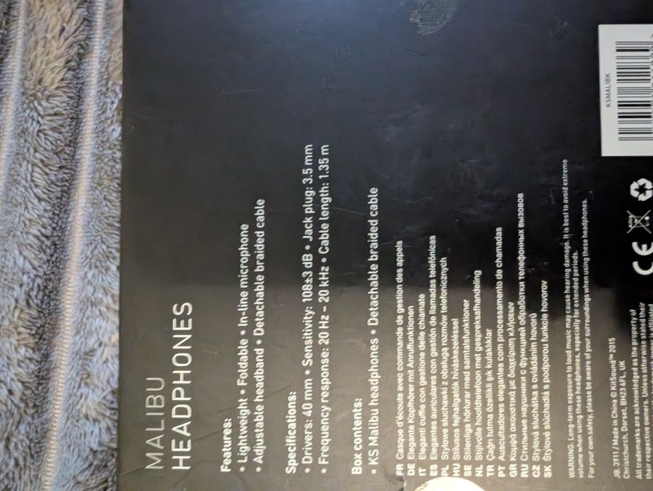 Продам наушники KS Malibu