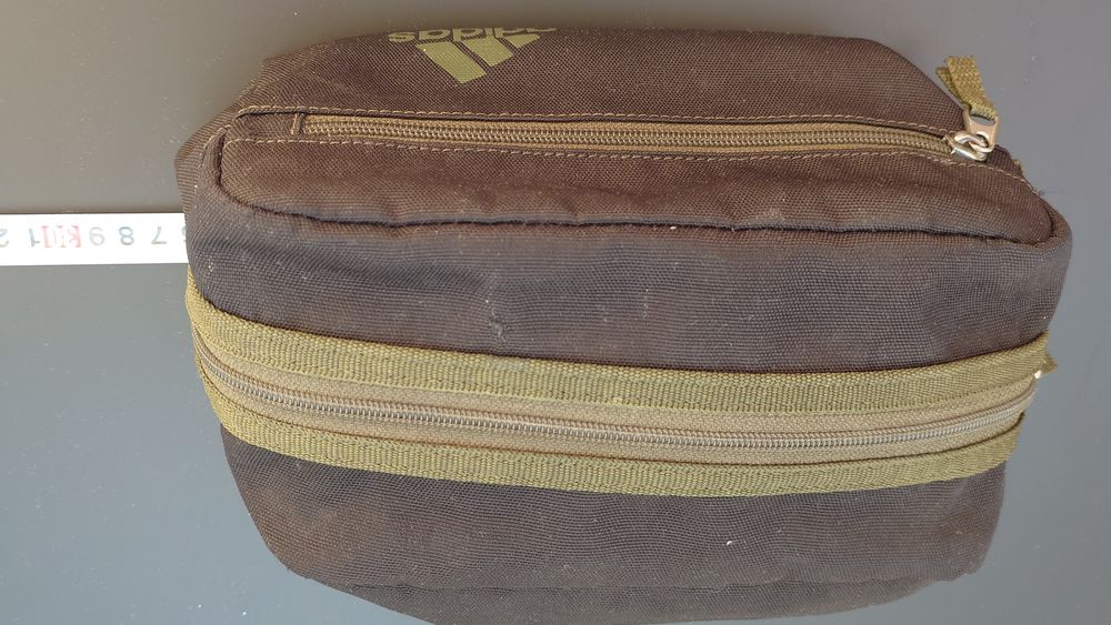 Kosmetyczka Adidas dwie komory na zamek