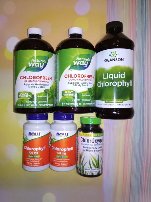 Вітаміни Iherb , інозітол ,хлорофил ,TMG,b complex