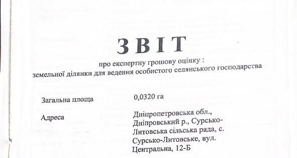 Продам земельну ділянку 13 с. Сурсько-Литовське,центр села,червона лін