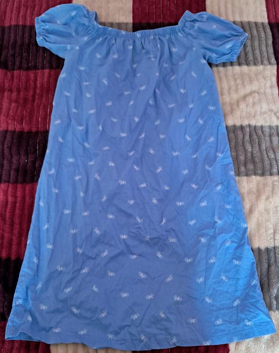 Голуба сукня дівчача