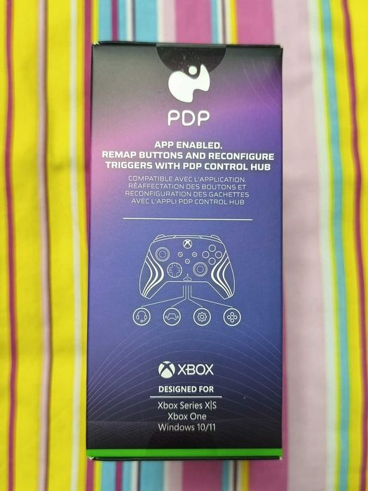 Comando Branco com Luz RGB (Afterglow Wave)