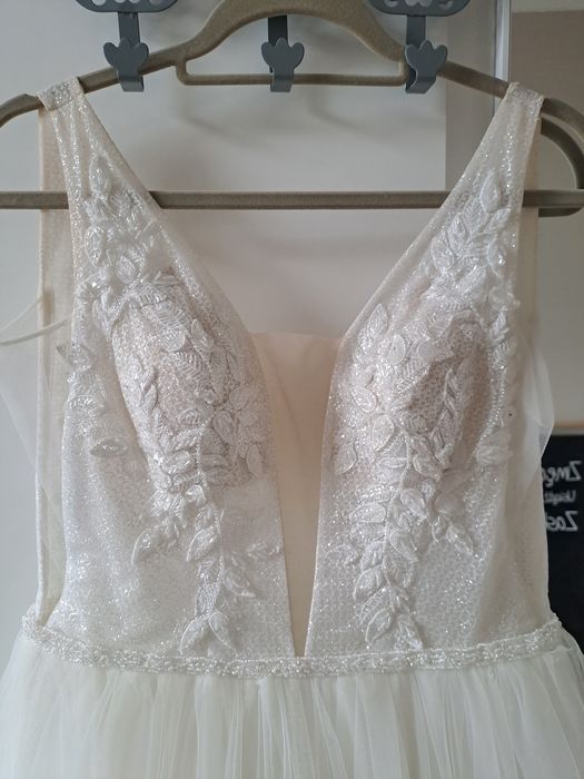 Suknia ślubna na wzrost 160-165 cm s/m