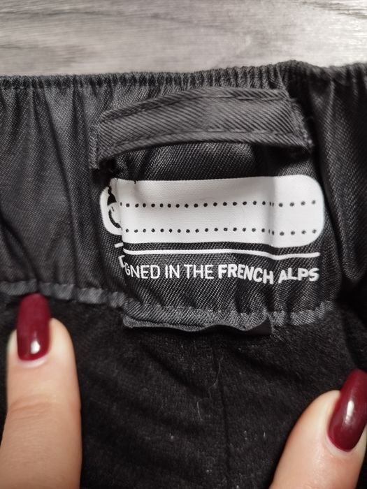 Spodnie śniegowe wodoszczelne ocieplane, r. 98