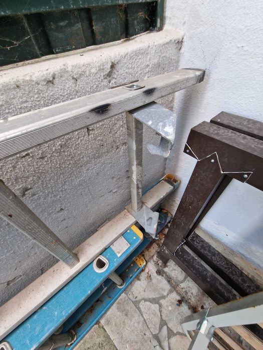 Escada Profissional de fibra de vidro paguei 800 vendendo por 250 pra desocupar espaço