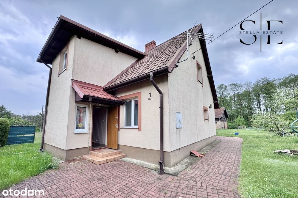 Mieszkanie w domu prywatną działką 674m2~ Obok Las i Jeziora