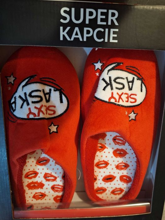 Super sexi kapcie damskie. WALENTYNKI!!!