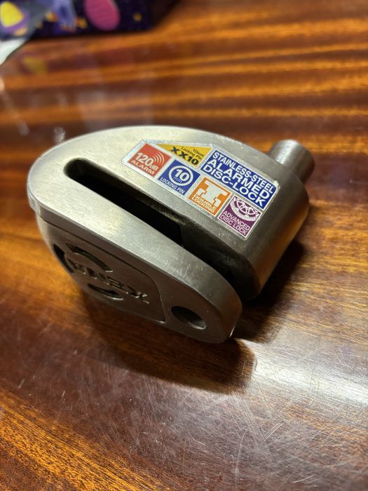 Мото замок XENA зі звуковою сигналізацією