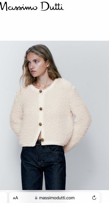 Кардиган Massimo dutti натуральная шерсть тренд массимо дутти bazhane