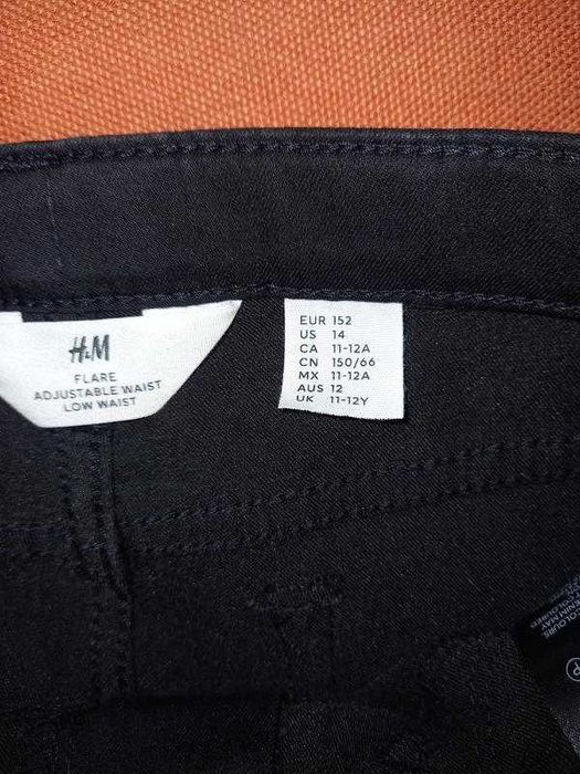 Джинсы штаны клеш h&m