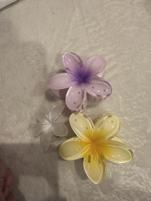 Spinki do wlosow kwiaty kwiatki