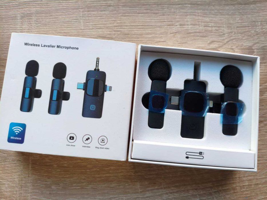 Мікрофон бездротовий петличний DKWAY