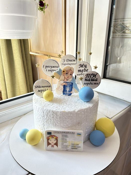 Декор прикраси фігурки на торт топер кульки сферы шоколадные украшения