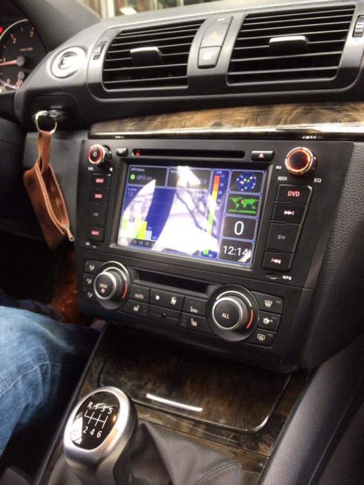 Radios novos bmw serie 1 e81 e82 e87 e88 com gps dvd bluethoot