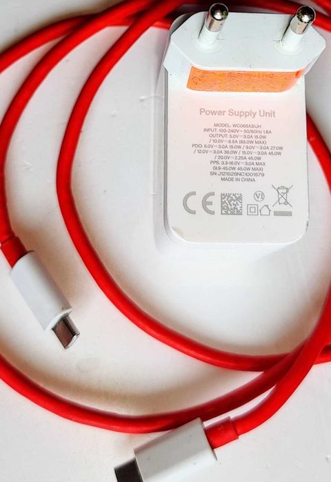 ŁADOWARKA SIECIOWA USB-C OnePlus 8 T Pro 9 10 11 Warp Charge 65W KABEL