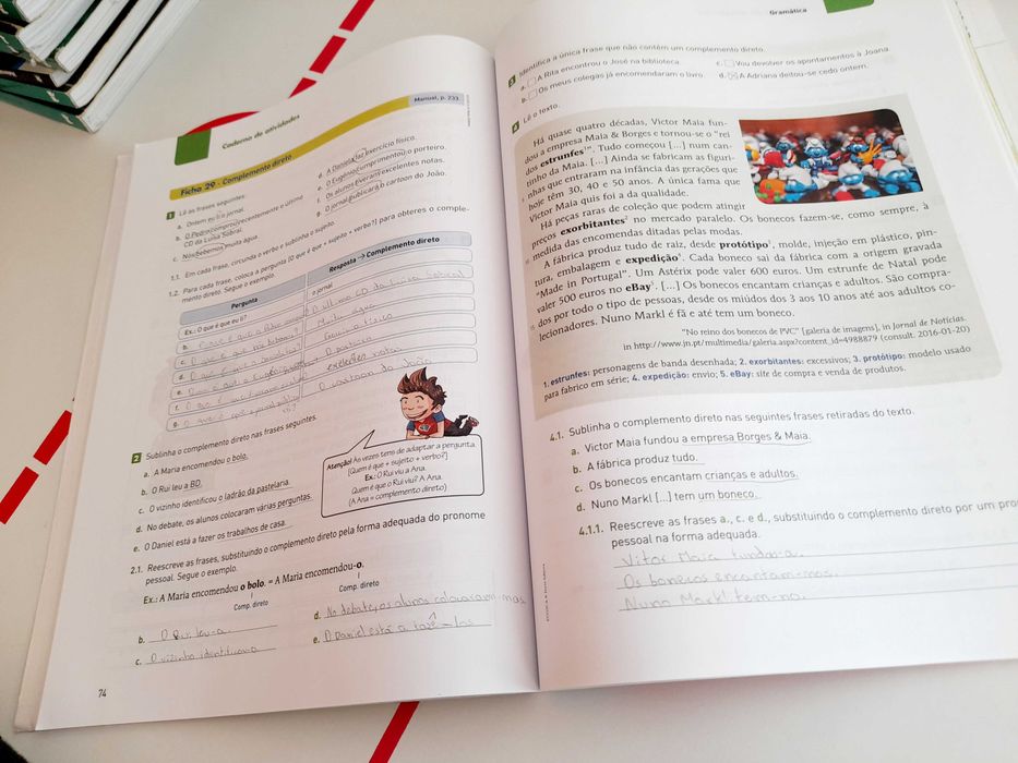 Caderno de atividades de português 5o ano EuGénio