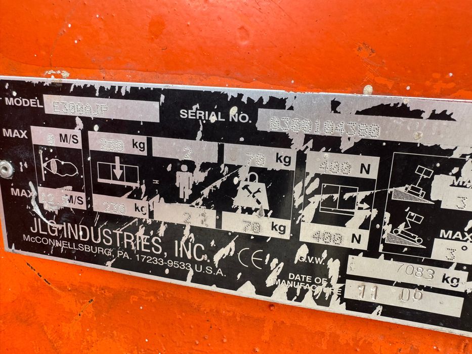 Plataforma de braço articulado elétrico 11mt