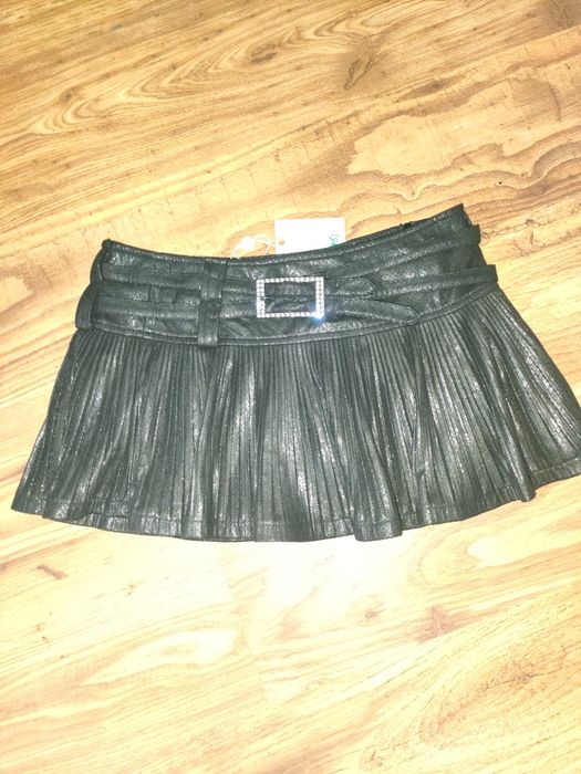 Spódniczka ala skóra L