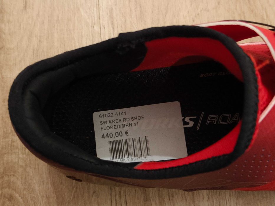 Sapatos de estrada Specialized S-Works Ares "Novos"