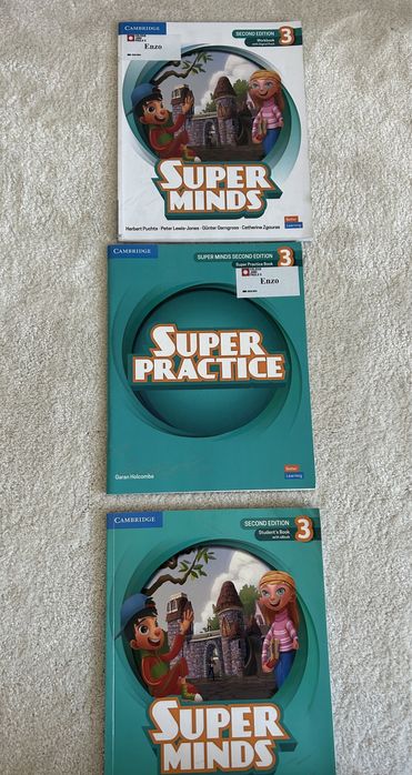Super minds 3 / super practice cambridge