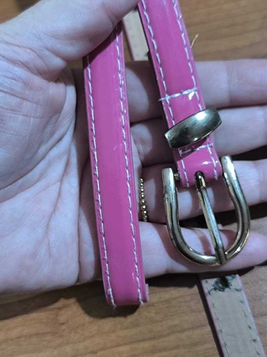 Cinto Fino Rosa Choque / Barbiecore