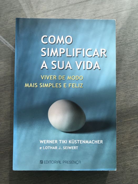 Livro de auto ajuda - Como simplificar a sua vida