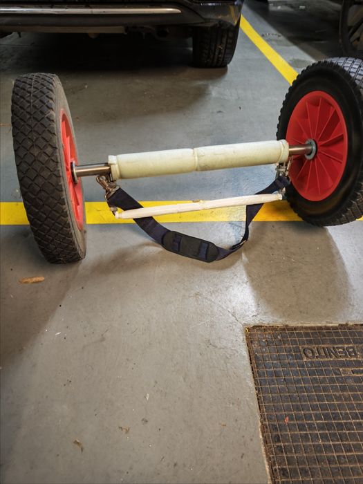 Carro transporte de pranchas SUP paddle