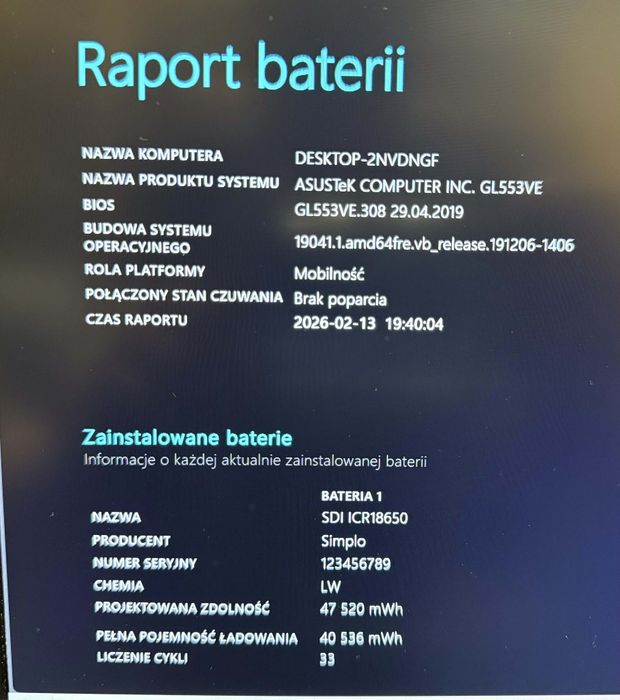 Asus rog strix gl553vE