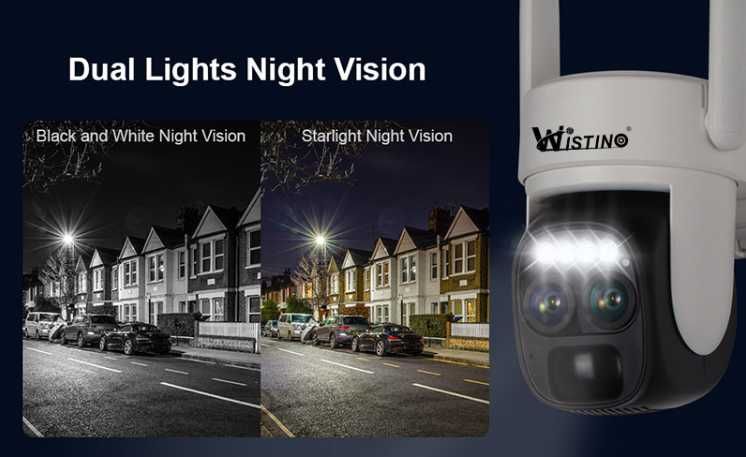 Kamera obrotowa WIFI Panel Słoneczny 6MP Ultra HD