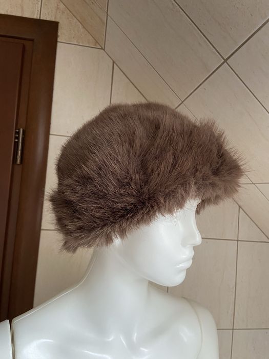 Czapka damska futrzana