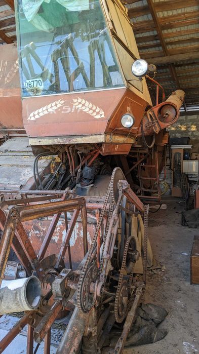 Комбайн СК-5 «Нива» широкі колеса+окремо жатка , кабіна , кпп та мотор